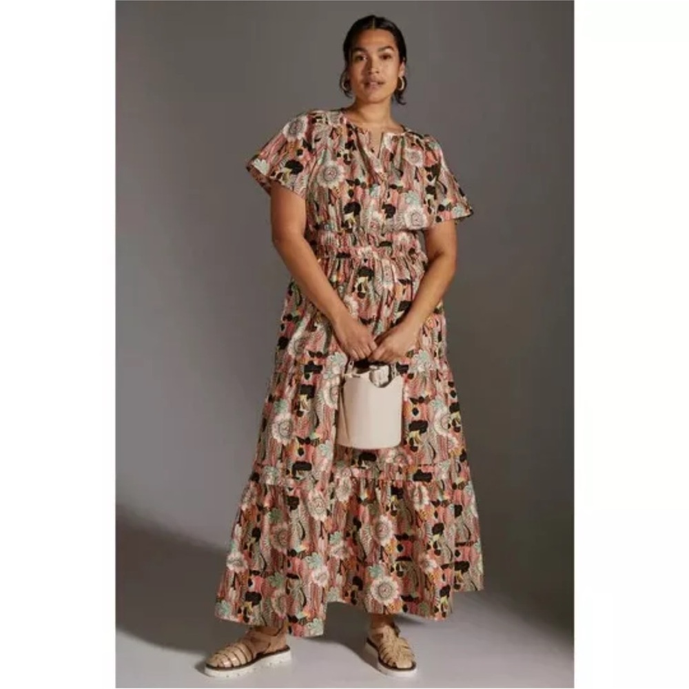 Summerset Maxi Dress XS Anthropologie - Picture 4 of 6
